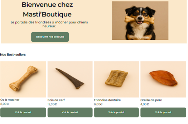 Boutique WooCommerce Masti'Boutique