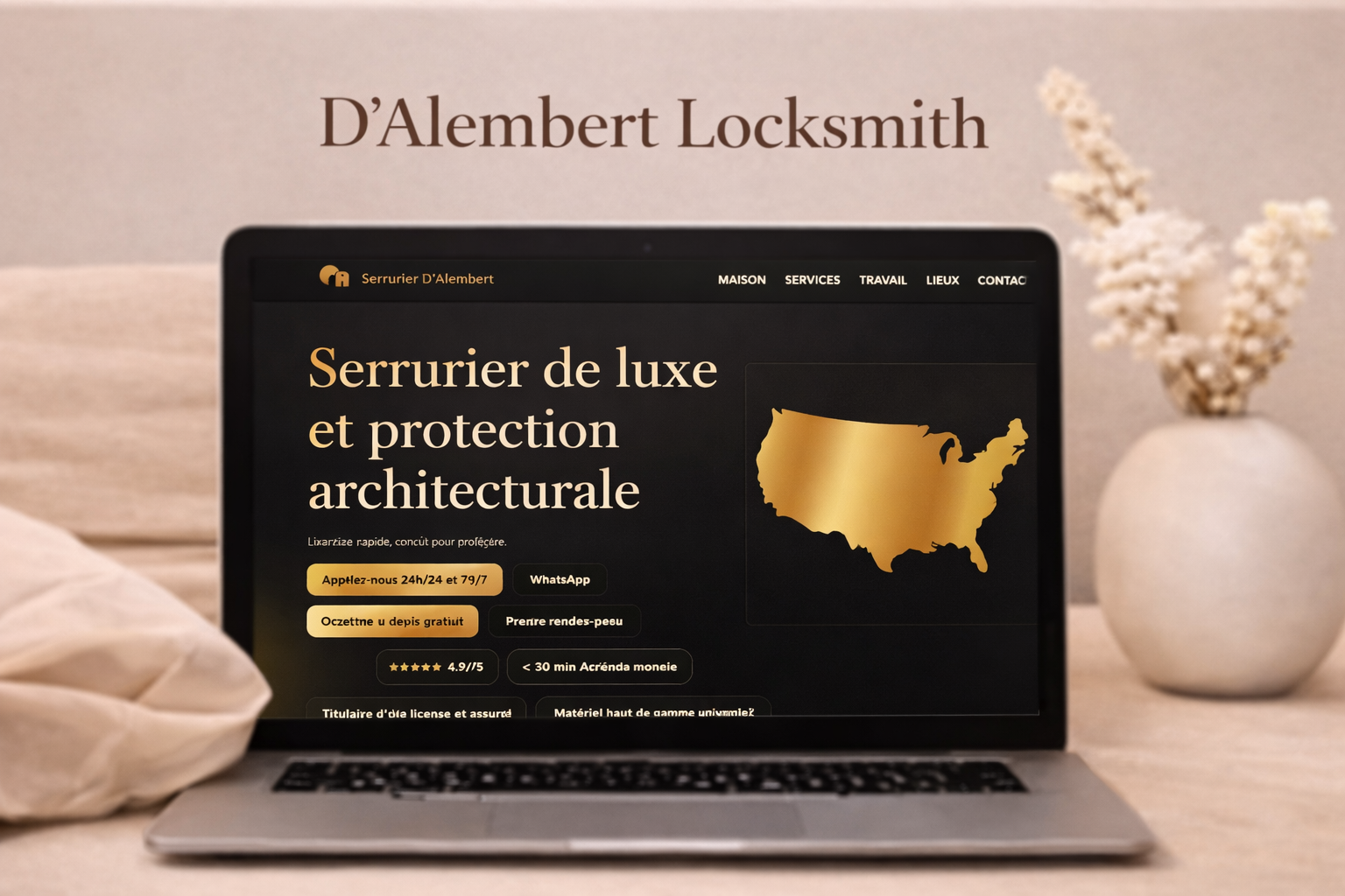 Projet D'Alembert Locksmith